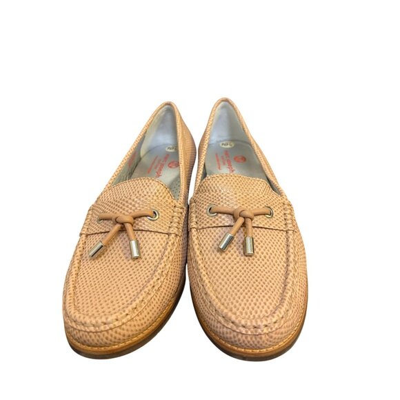 Marc Joseph New York Peach Textured Leather Loafers 10.5 - Picture 3 of 9